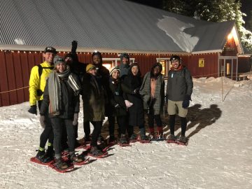 LERSSE Goes Snowshoeing on Cypress Mountain